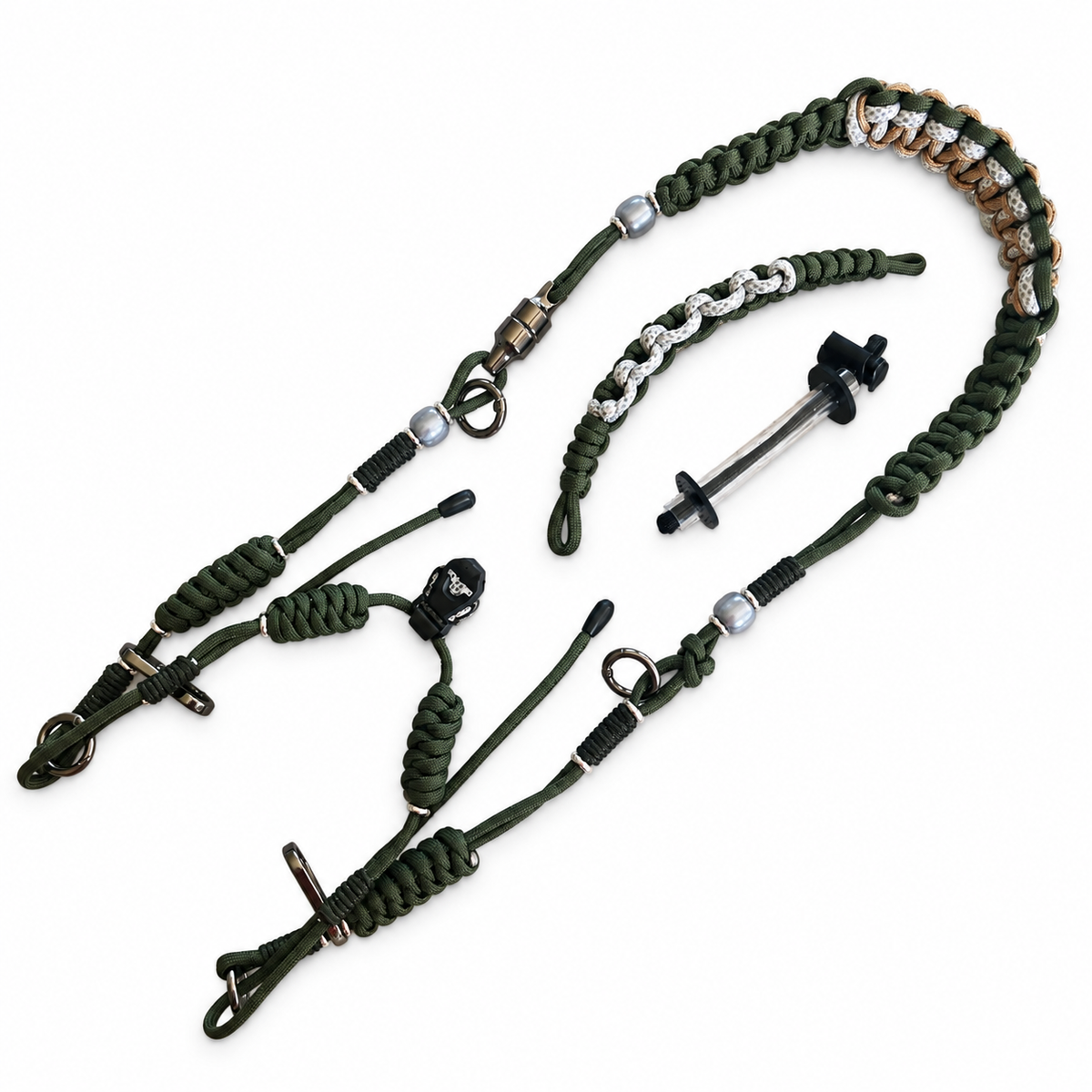 Paracord Fly Fishing Lanyard Hands Free Tool Holder for Fishing Gear