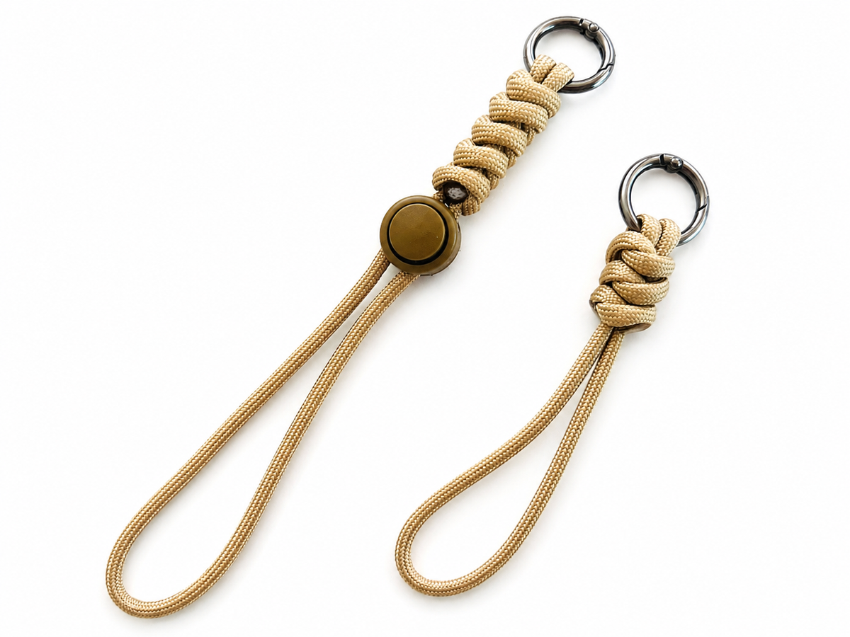 Handmade 550 Paracord Gear Lanyard Set for Water Bottles and Backpacks