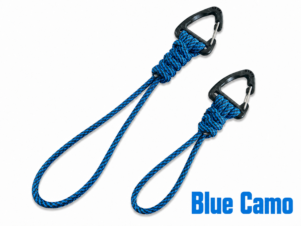 Handmade 550 Paracord Gear Clip Set Large and Small