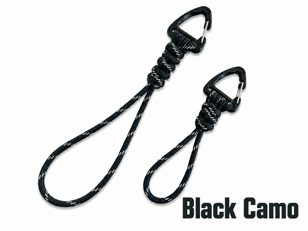 Handmade 550 Paracord Gear Clip Set Large and Small