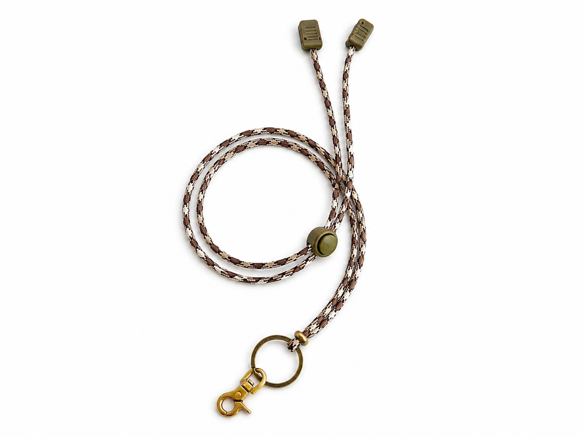 Adjustable Paracord Neck Lanyard for Small Pouches Glasses and EDC Gear