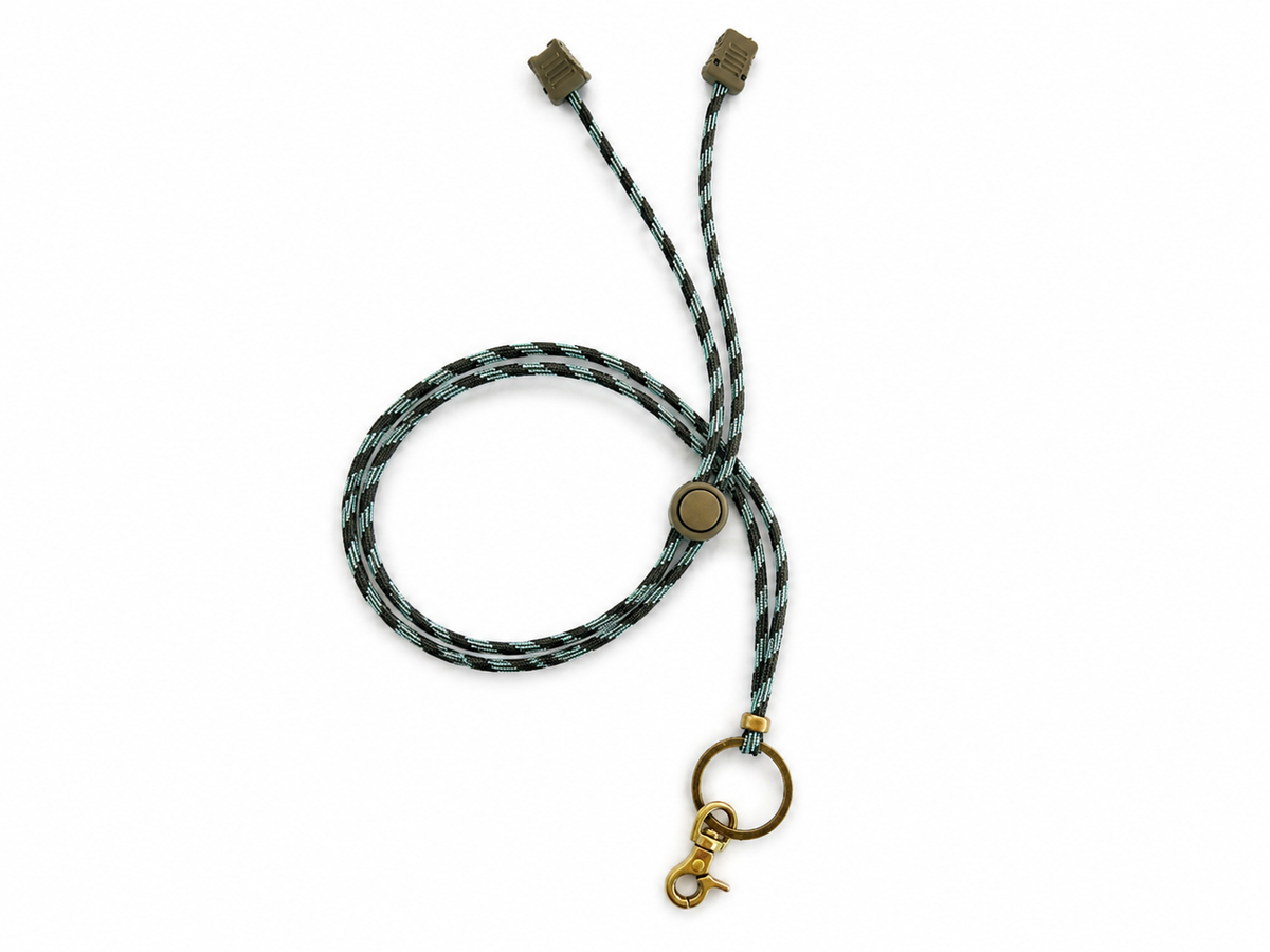 Adjustable Paracord Neck Lanyard for Small Pouches Glasses and EDC Gear