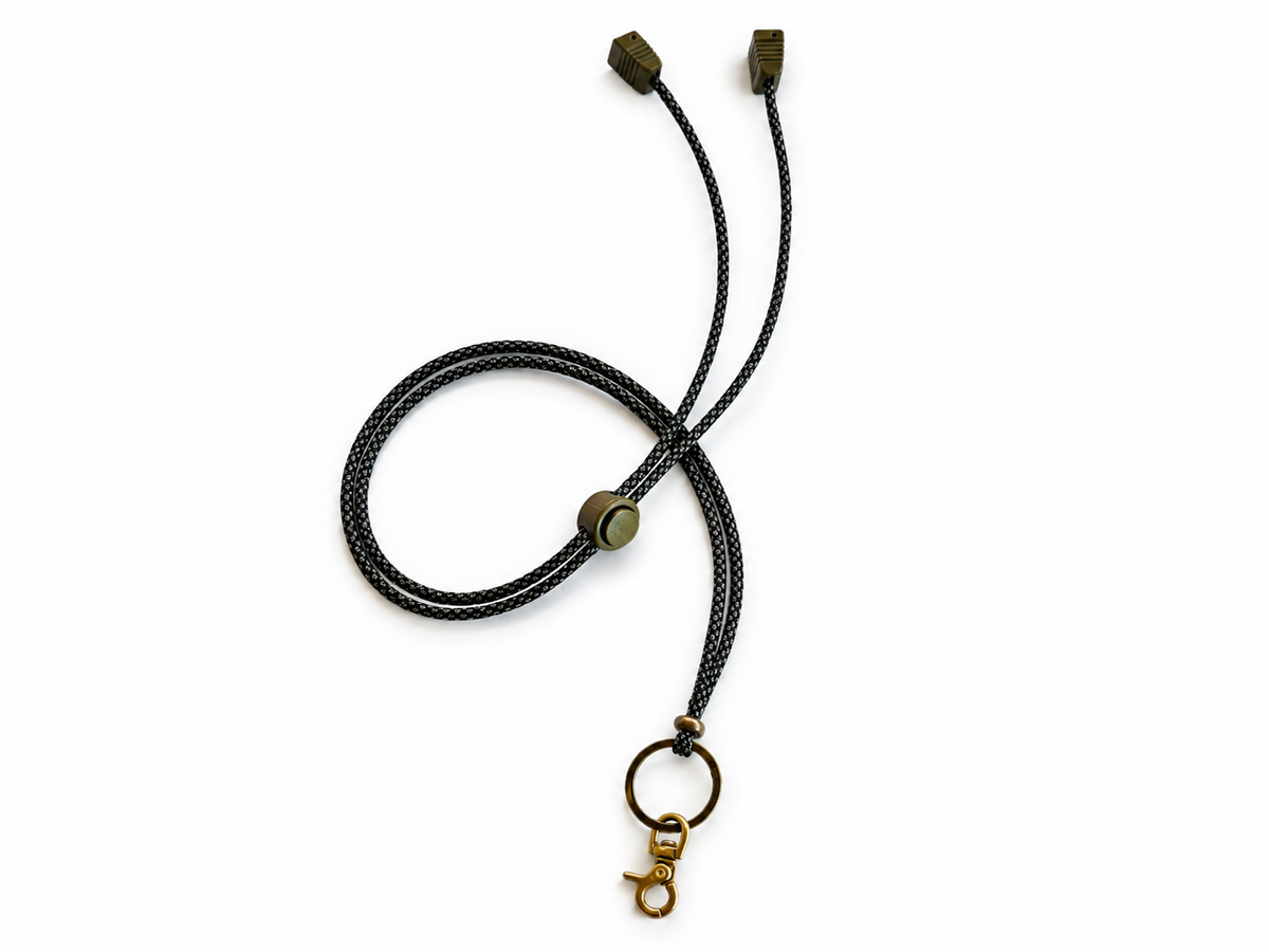 Adjustable Paracord Neck Lanyard for Small Pouches Glasses and EDC Gear