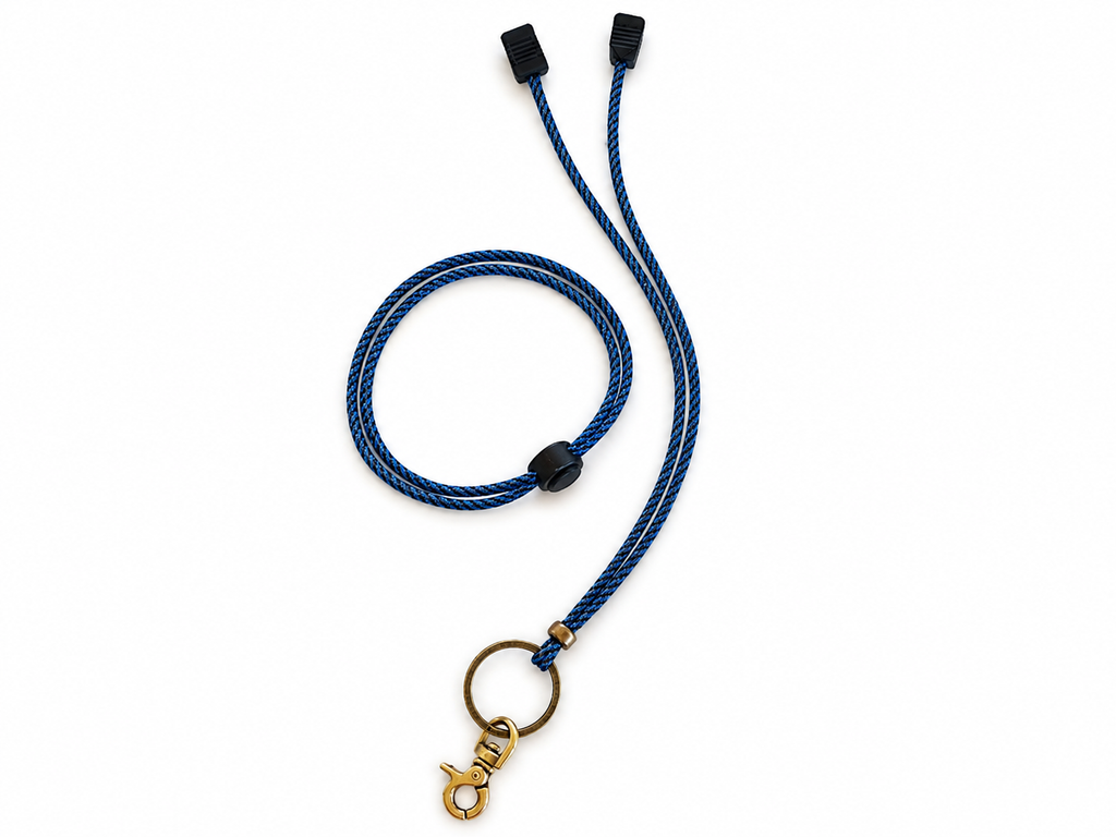 Adjustable Paracord Neck Lanyard for Small Pouches Glasses and EDC Gear