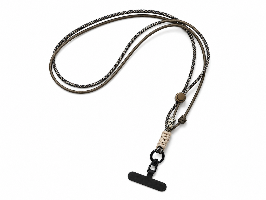 Adjustable Paracord Phone Lanyard Crossbody Strap