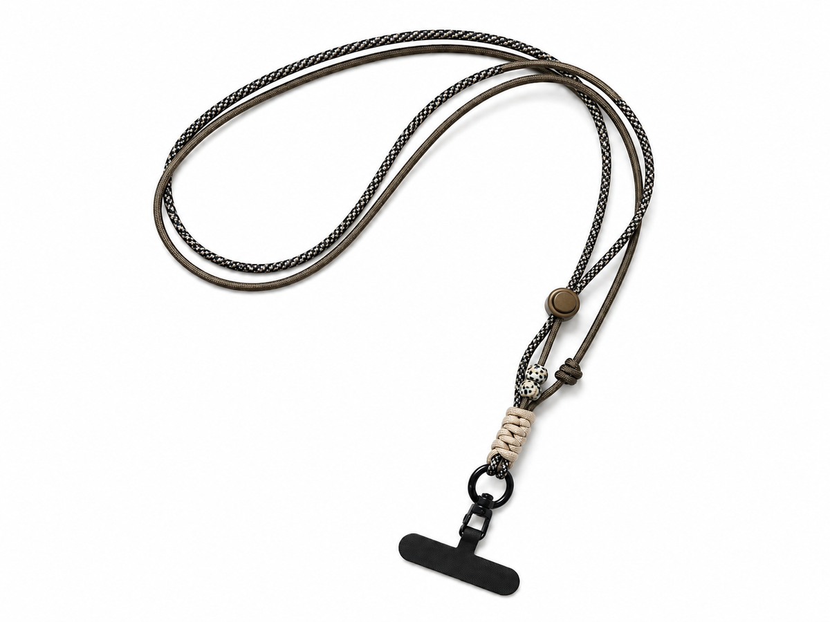 Adjustable Paracord Phone Lanyard Crossbody Strap