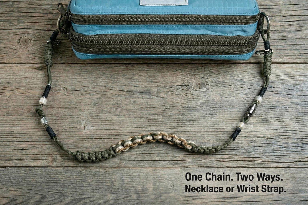 Paracord Fly Fishing Lanyard Hands Free Tool Holder