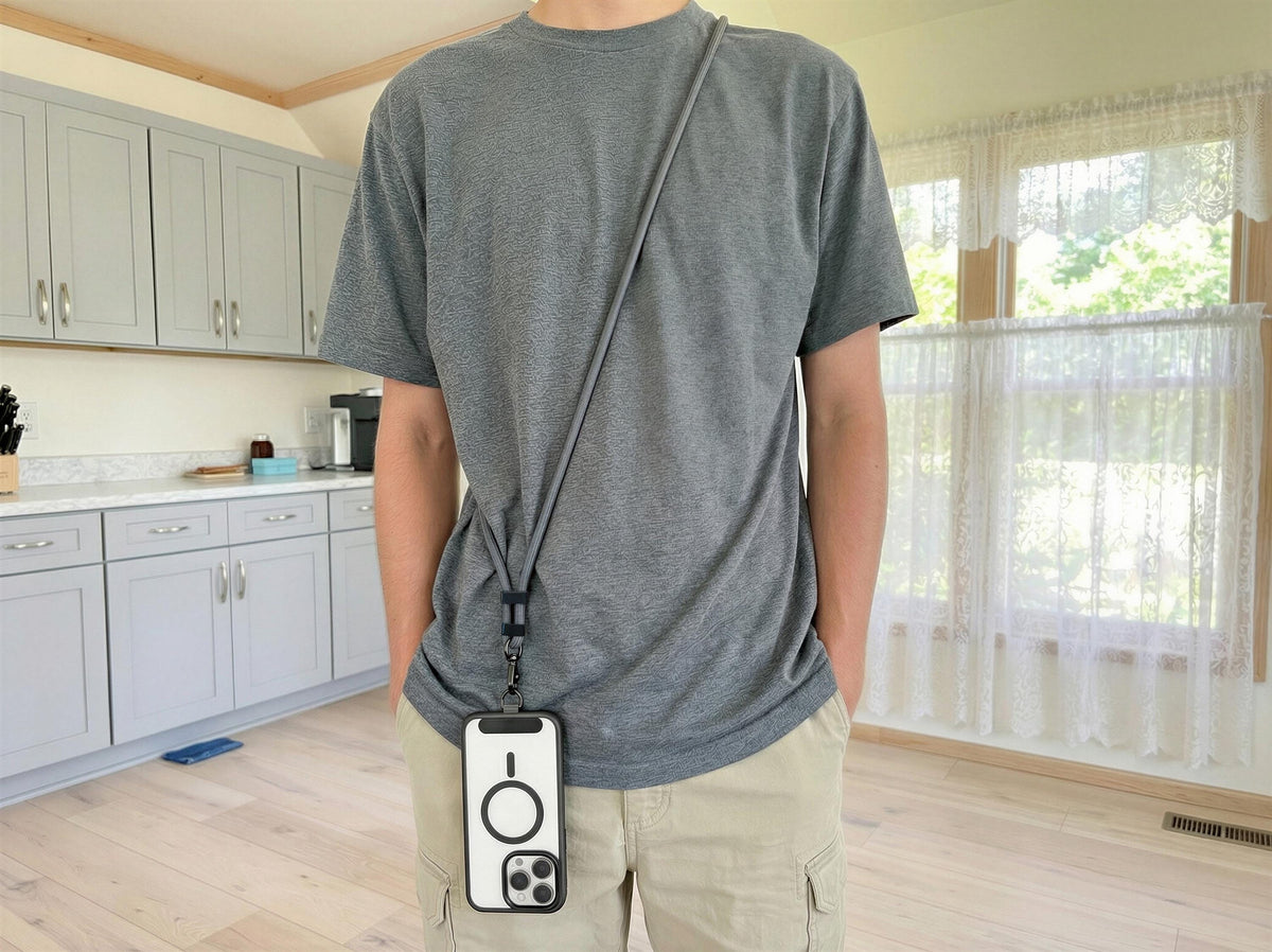3 in 1 Phone Strap Crossbody Neck Wrist Lanyard