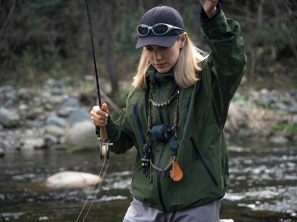 Paracord Fly Fishing Lanyard Hands Free Tool Holder