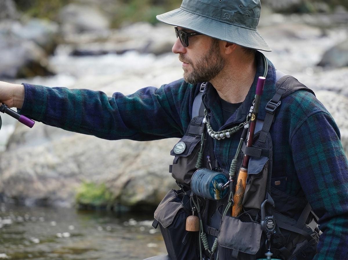 Paracord Fly Fishing Lanyard Hands Free Tool Holder