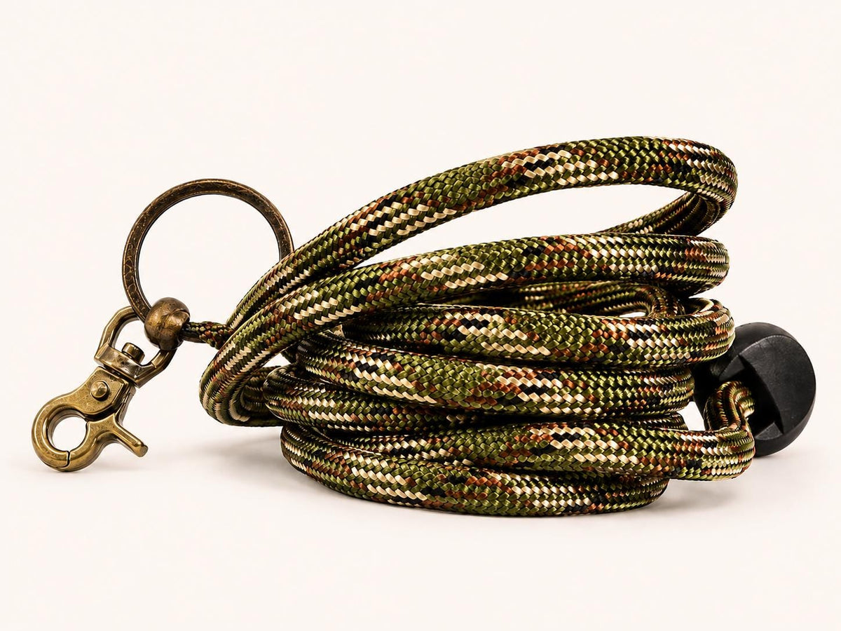 Paracord Neck Lanyard EDC Gear Holder for Keys Small Gear and Essentials Hiking and Travel